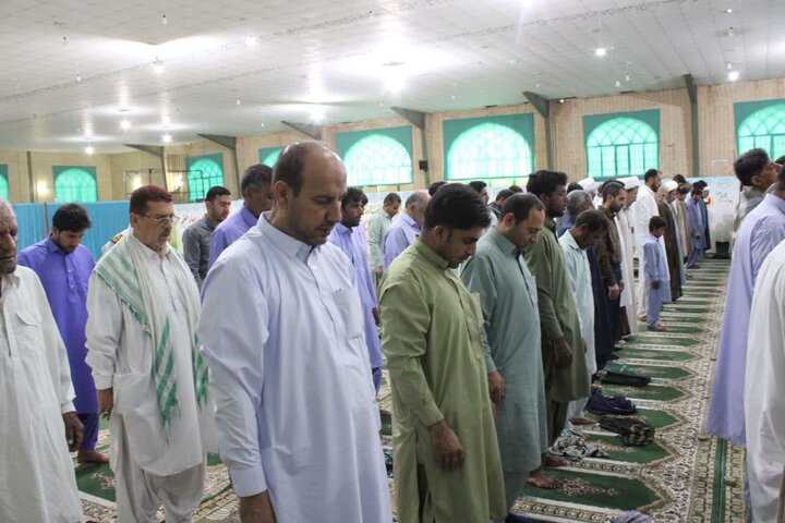 تصاویر/ آیین عبادی سیاسی نماز جمعه شهرستان دلگان