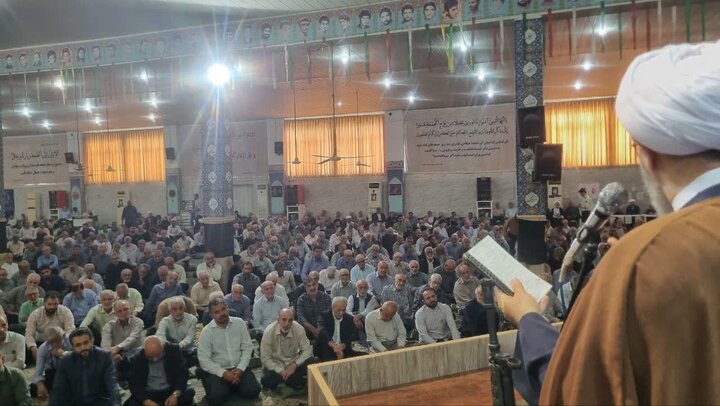 تصاویر/ نماز عبادی سیاسی جمعه شهرستان فریدونکنار