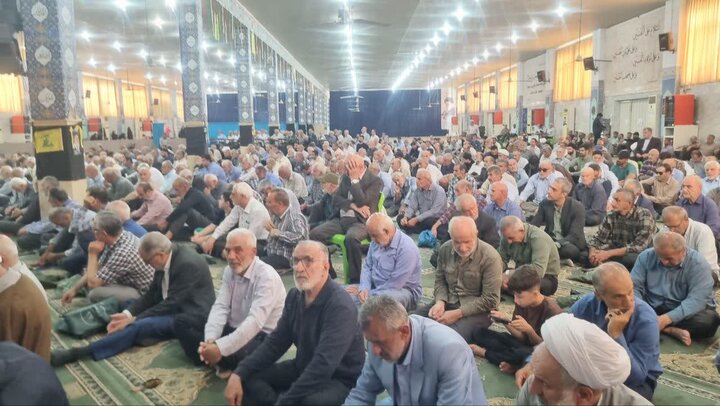 تصاویر/ نماز عبادی سیاسی جمعه شهرستان فریدونکنار