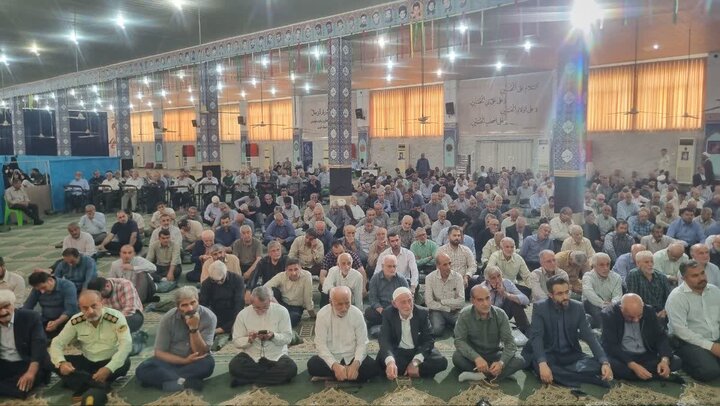 تصاویر/ نماز عبادی سیاسی جمعه شهرستان فریدونکنار