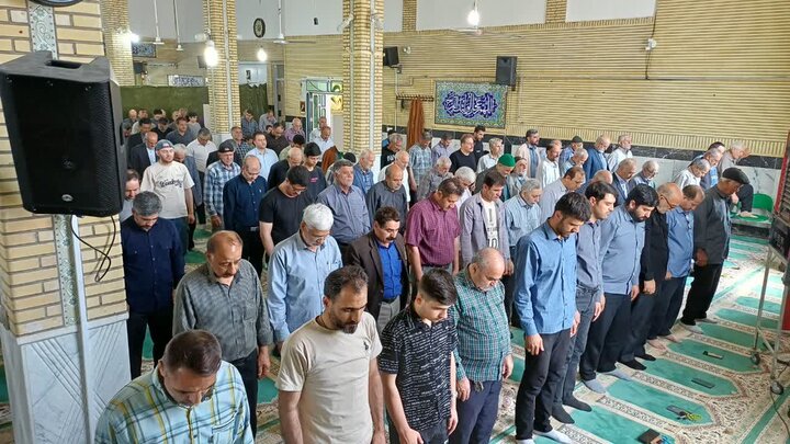 تصاویر/اقامه نماز عبادی سیاسی جمعه در زرندیه