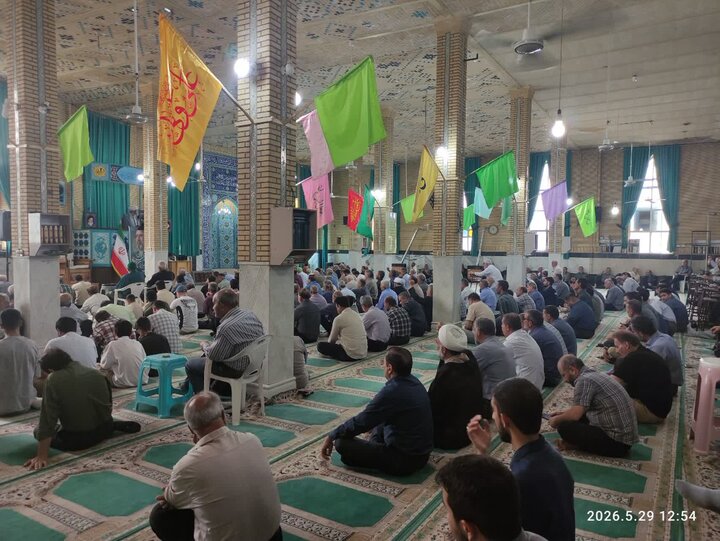 تصاویر/اقامه نماز عبادی سیاسی جمعه در زرندیه
