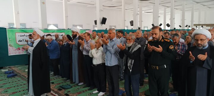 تصاویر/اقامه نماز عبادی سیاسی جمعه در ساوه