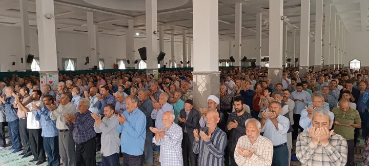 تصاویر/اقامه نماز عبادی سیاسی جمعه در ساوه
