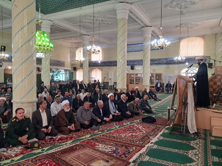تصاویر/ نماز عبادی سیاسی جمعه خسروشاه