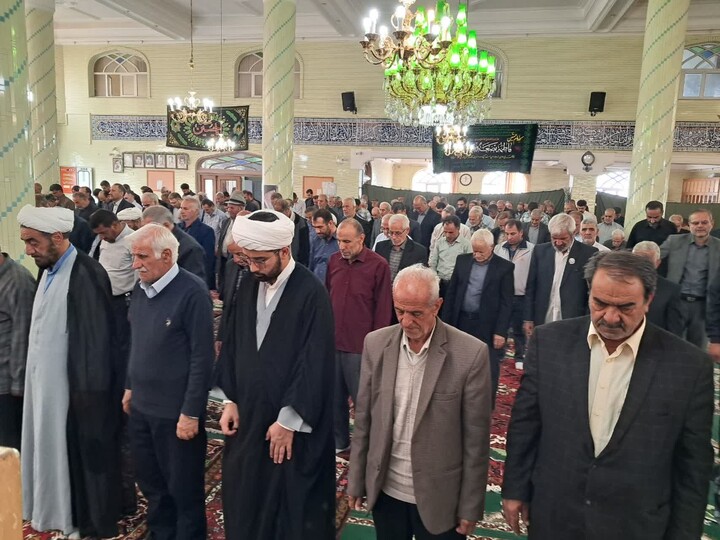 تصاویر/ نماز عبادی سیاسی جمعه خسروشاه