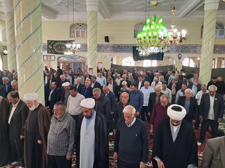 تصاویر/ نماز عبادی سیاسی جمعه خسروشاه