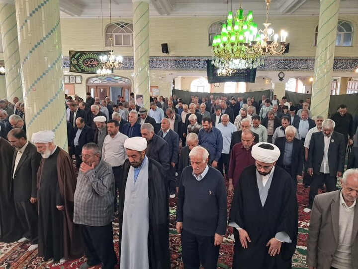 تصاویر/ نماز عبادی سیاسی جمعه خسروشاه
