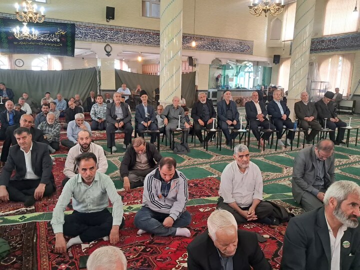 تصاویر/ نماز عبادی سیاسی جمعه خسروشاه