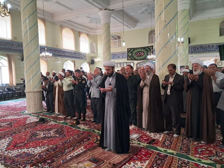 تصاویر/ نماز عبادی سیاسی جمعه خسروشاه