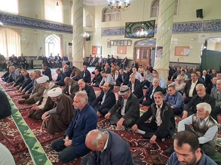 تصاویر/ نماز عبادی سیاسی جمعه خسروشاه