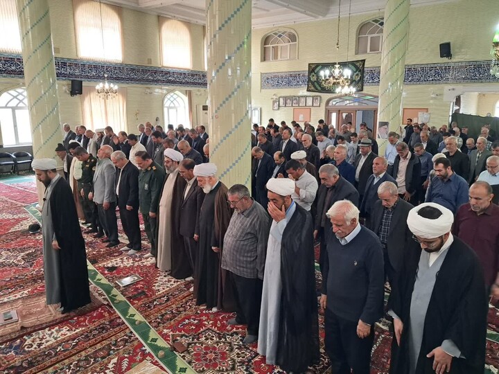 تصاویر/ نماز عبادی سیاسی جمعه خسروشاه