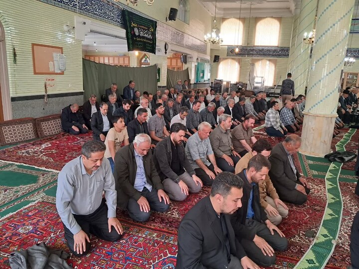تصاویر/ نماز عبادی سیاسی جمعه خسروشاه