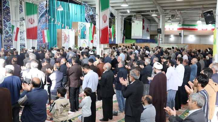 تصاویر/ نماز عبادی سیاسی جمعه مرند