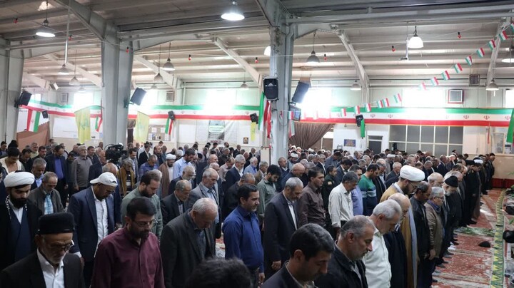 تصاویر/ نماز عبادی سیاسی جمعه مرند