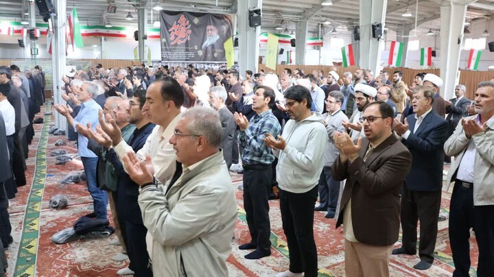 تصاویر/ نماز عبادی سیاسی جمعه مرند