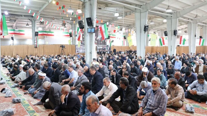 تصاویر/ نماز عبادی سیاسی جمعه مرند