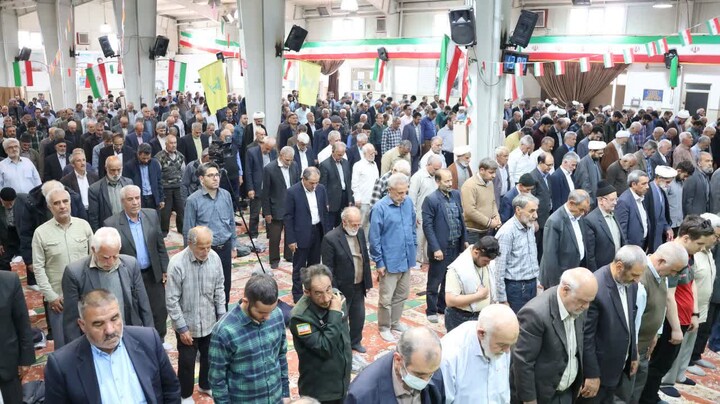 تصاویر/ نماز عبادی سیاسی جمعه مرند