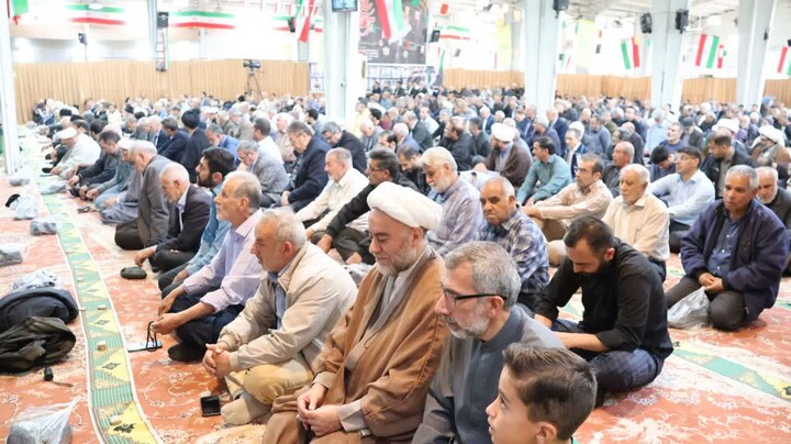 تصاویر/ نماز عبادی سیاسی جمعه مرند