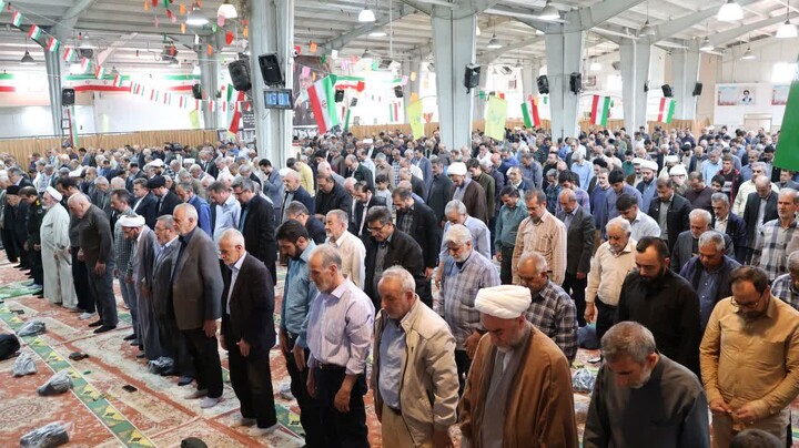 تصاویر/ نماز عبادی سیاسی جمعه مرند