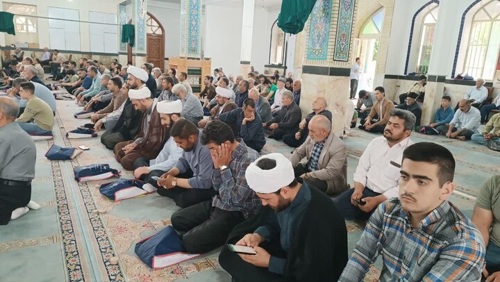 تصاویر/ نماز عبادی سیاسی جمعه میانه
