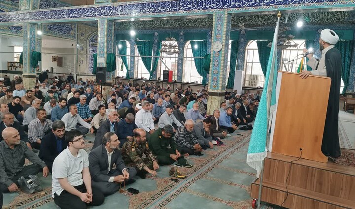 تصاویر/ نماز عبادی سیاسی جمعه میانه