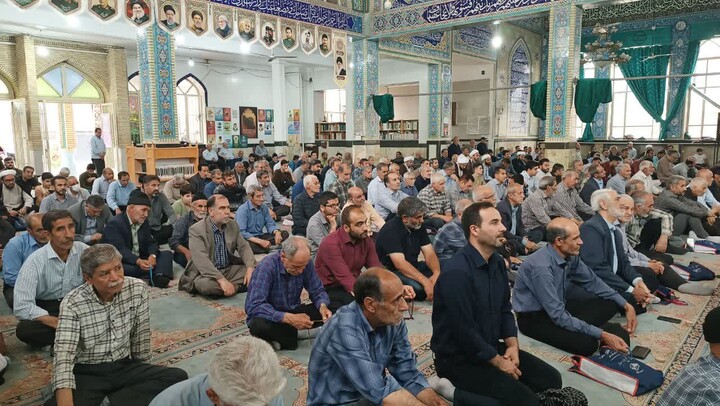 تصاویر/ نماز عبادی سیاسی جمعه میانه