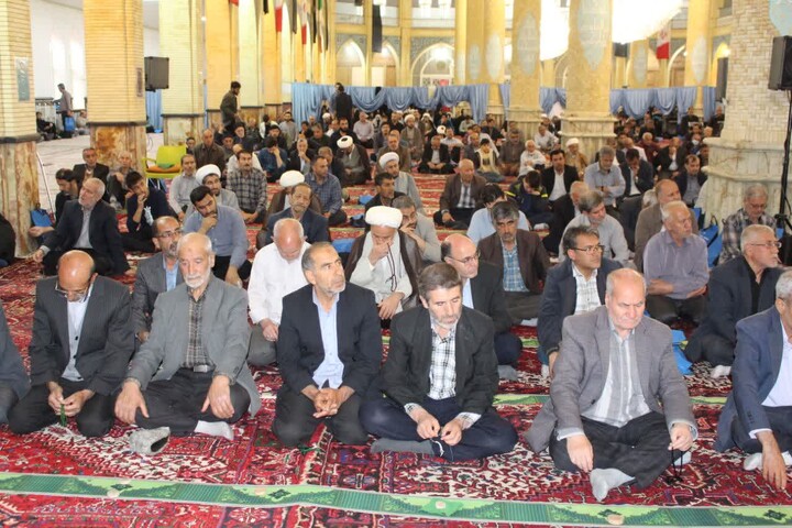تصاویر/ نماز عبادی سیاسی جمعه بناب