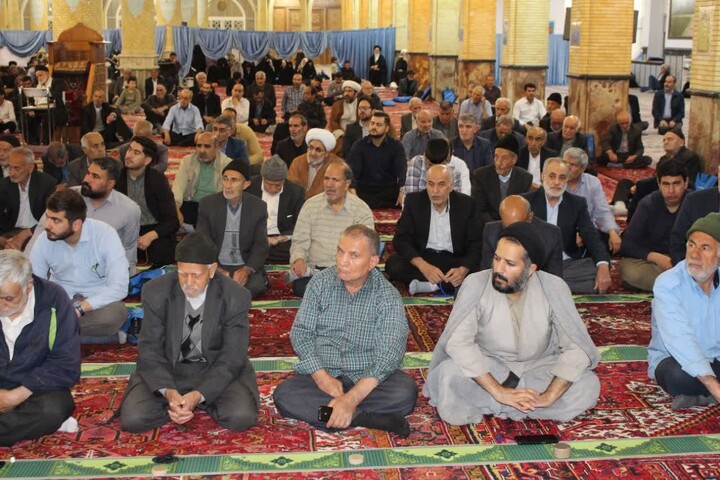 تصاویر/ نماز عبادی سیاسی جمعه بناب