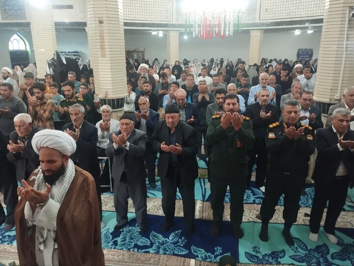 تصاویر/ نماز عبادی سیاسی جمعه لیلان