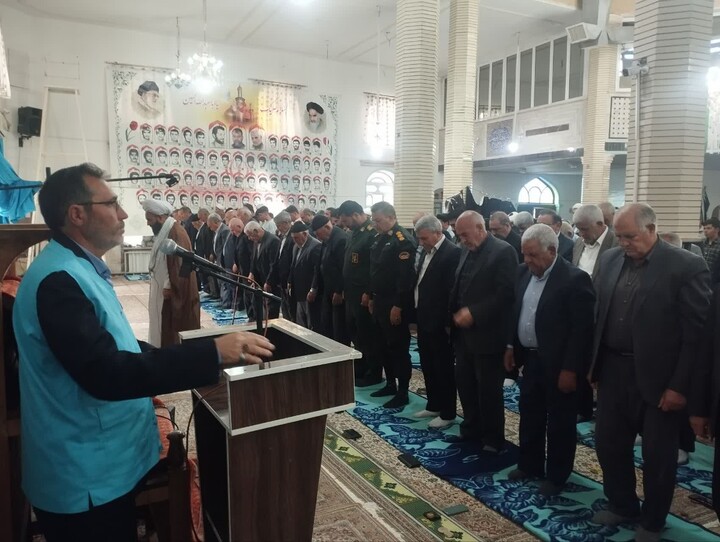 تصاویر/ نماز عبادی سیاسی جمعه لیلان