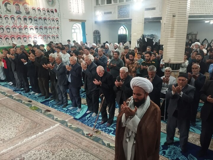 تصاویر/ نماز عبادی سیاسی جمعه لیلان