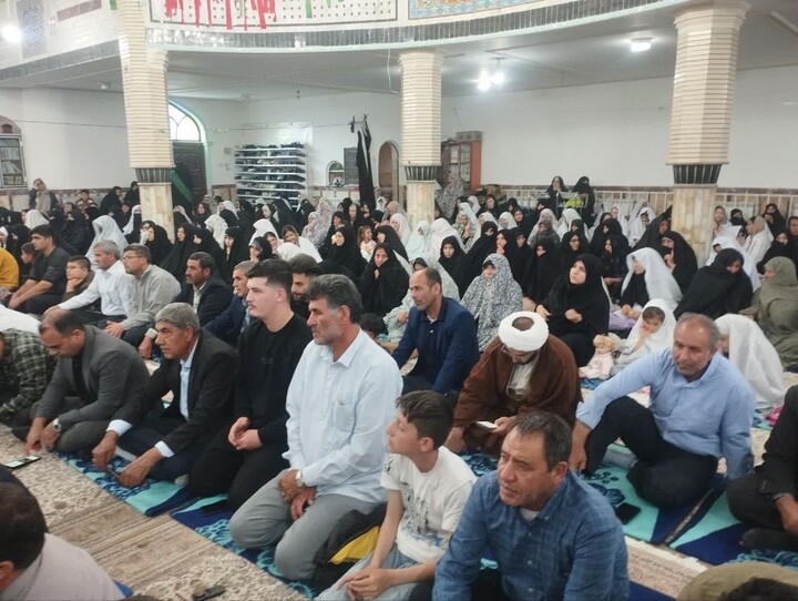 تصاویر/ نماز عبادی سیاسی جمعه لیلان