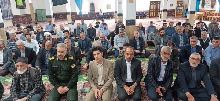 تصاویر/ نماز عبادی سیاسی جمعه دندی