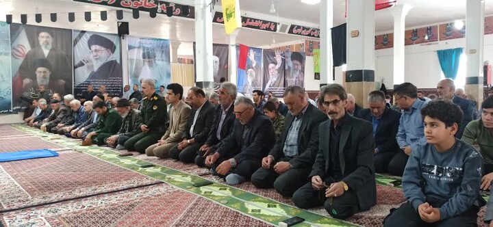 تصاویر/ نماز عبادی سیاسی جمعه دندی
