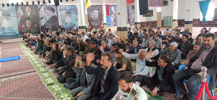 تصاویر/ نماز عبادی سیاسی جمعه دندی
