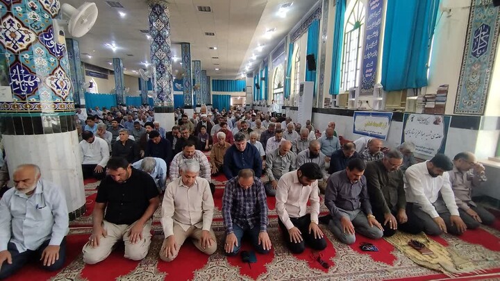نماز جمعه دیلم به روایت تصویر