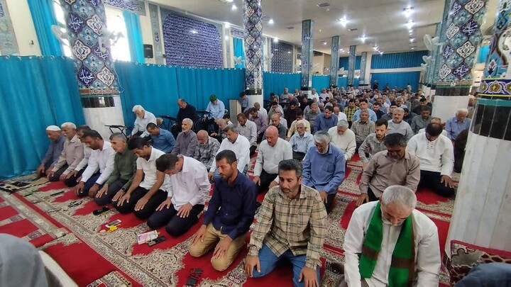 نماز جمعه دیلم به روایت تصویر