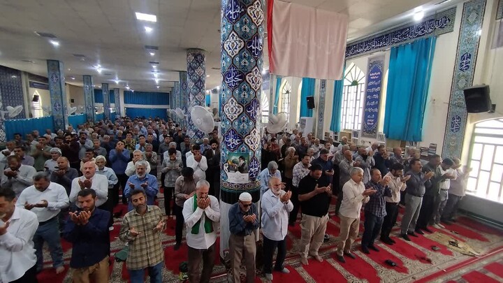 نماز جمعه دیلم به روایت تصویر