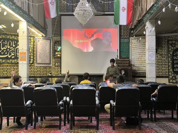 تصاویر/ طرح «تربیت نسل انقلابی و ولایت مدار» در مسجد علوی