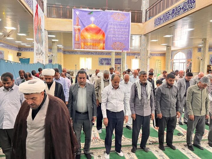 تصاویر/ اقامه نمازجمعه شهر فاریاب