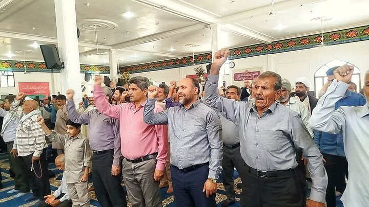 تصاویر/ اقامه نمازجمعه شهر نرماشیر