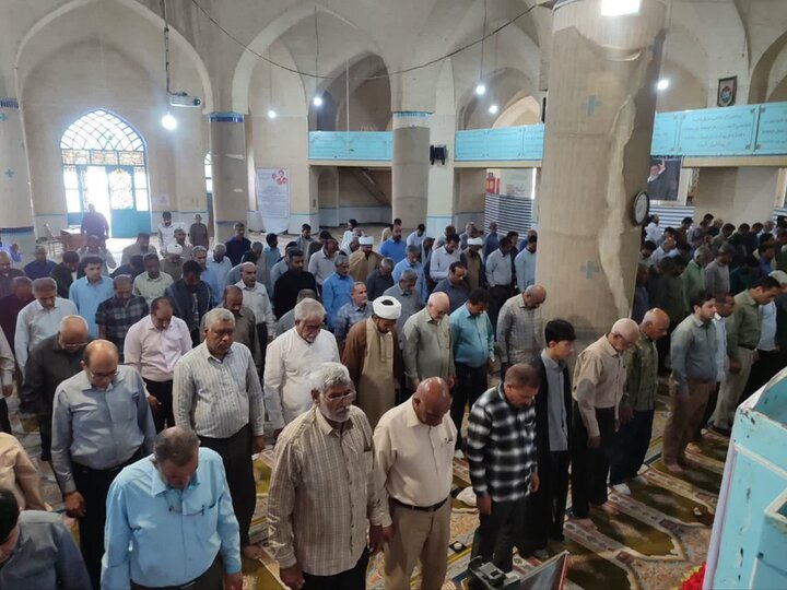 تصاویر/ اقامه نمازجمعه شهر کهنوج