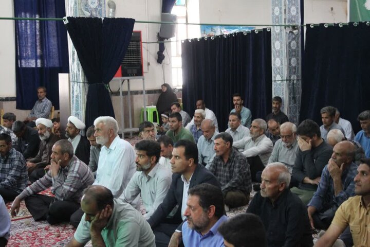 تصاویر/ اقامه نمازجمعه شهر چترود