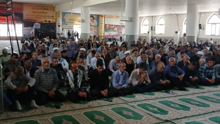 تصاویر/ اقامه نمازجمعه شهر جیرفت
