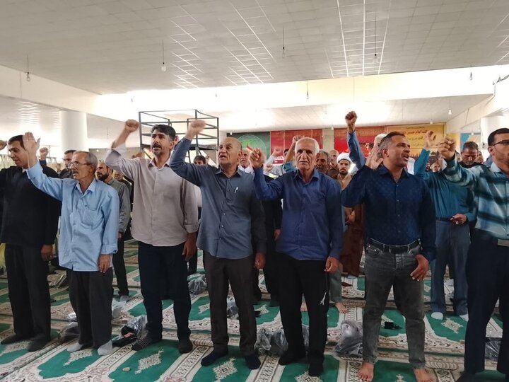 تصاویر/ اقامه نمازجمعه شهر جیرفت
