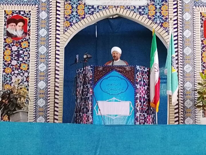 تصاویر/ اقامه نمازجمعه شهر جیرفت