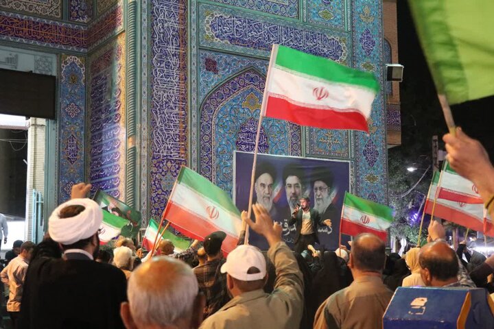 تصاویر/ حضور پرشور قرچکی‌ها در اجتماع خونخواهی