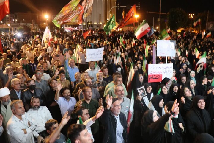 تصاویر/ حضور پرشور قرچکی‌ها در اجتماع خونخواهی