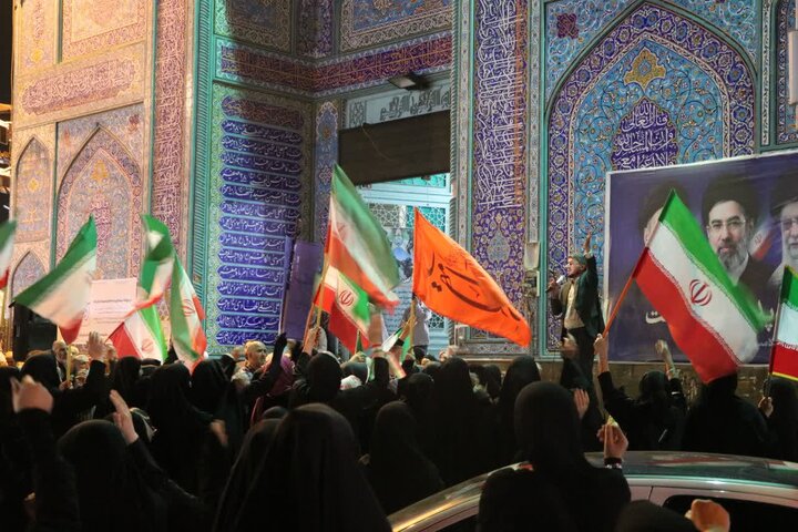 تصاویر/ حضور پرشور قرچکی‌ها در اجتماع خونخواهی